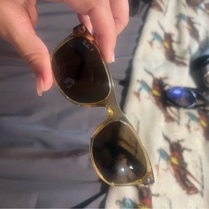 Ray bans worn once , fit super nice I just bought a new pair so I’m selling